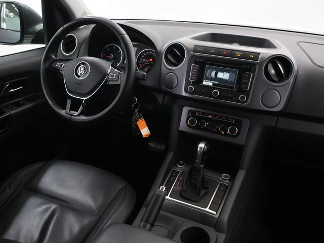 Volkswagen AMAROK 2.0 TDI Aut. | Highline | Dubbele Cabine | Stoelverwarming | Spraakassistent | Navigatiesysteem | Parkeercamera | Lederen Bekleding | 5-zits |