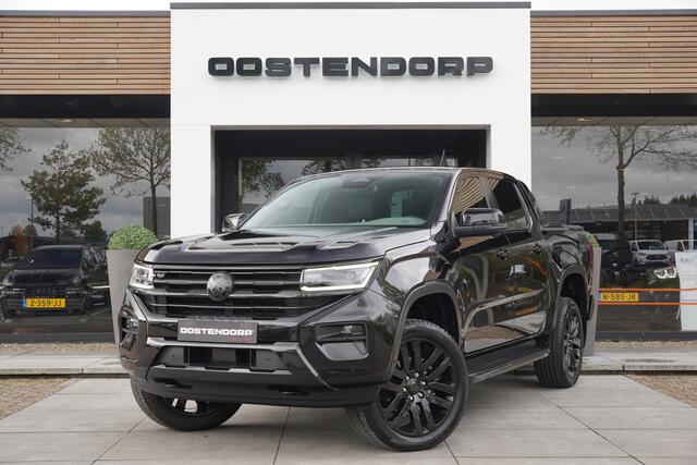 Volkswagen AMAROK 3.0TDI/240pk 4Motion Plus Cab Aventura BLACKSTYLE (2 persoons/ grijs kenteken)|2024|Leer|Trekhaak|360 Camera|Virtual Cockpit|Blindspot|21"Blackstyle|Elektr. Roll Cover|IQ LED|PDC|Harman/Kardon|Cruise+ACC|Dakrail