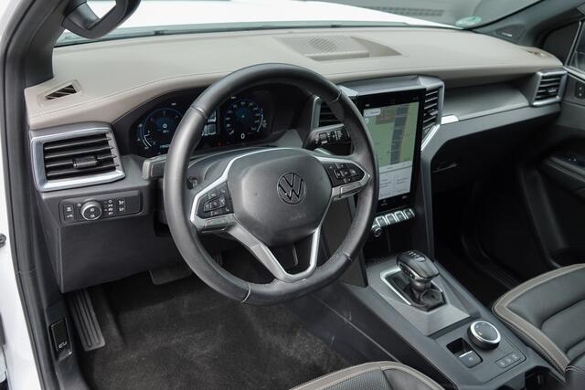 Volkswagen AMAROK 3.0Tdi V6 241Pk Aut. | Aventura | 4-Motion | Roll Bar | Harman-Kardon | Trekhaak | 360° Camera | 21'' | Clear White