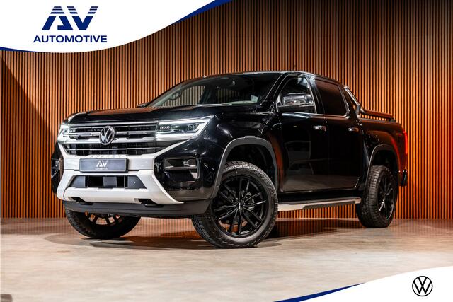Volkswagen AMAROK 3.0 TDI 4Motion | ACC | Side Assist | 360 Camera | Trekhaak | Harman Kardon | 20'' velgen | Grijs kenteken | CarPlay | Lederen bekleding | Navigatie | Elek stoelen | LED Koplampen | Nieuwe APK