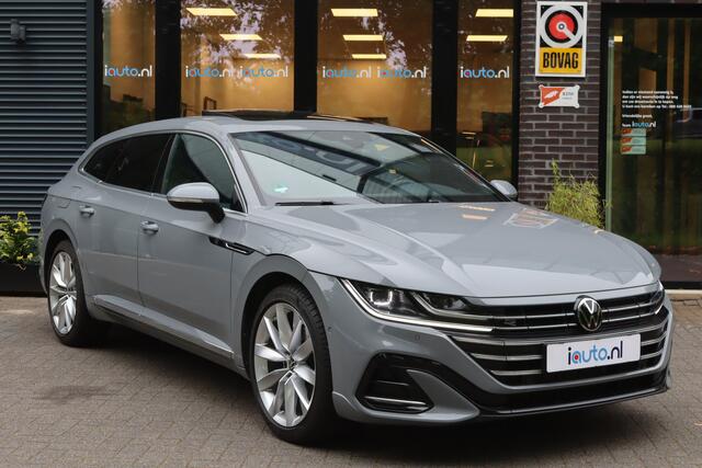 Volkswagen Arteon Shooting Brake 1.4 TSI eHybrid R-Line Pano/IQ.Light/Navi Pro/Keyless/Elek. lederen R Sportstoelen/DCC/ACC/Camera/Virtual Cockpit/Trekhaak wegkl.