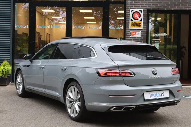 Volkswagen Arteon Shooting Brake 1.4 TSI eHybrid R-Line Pano/IQ.Light/Navi Pro/Keyless/Elek. lederen R Sportstoelen/DCC/ACC/Camera/Virtual Cockpit/Trekhaak wegkl.