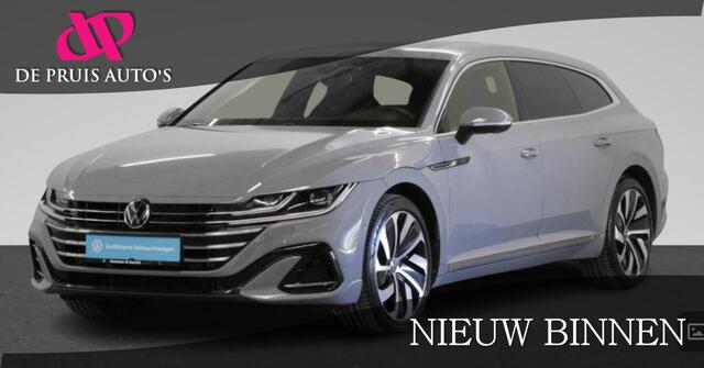 Volkswagen Arteon Shooting Brake 1.4 TSI eHybrid R-Line IQ Matrix LED 360 Camera Pano Trekhaak Elk. Verstl. Stoelen Memory Vol Leer Head Up Carbon