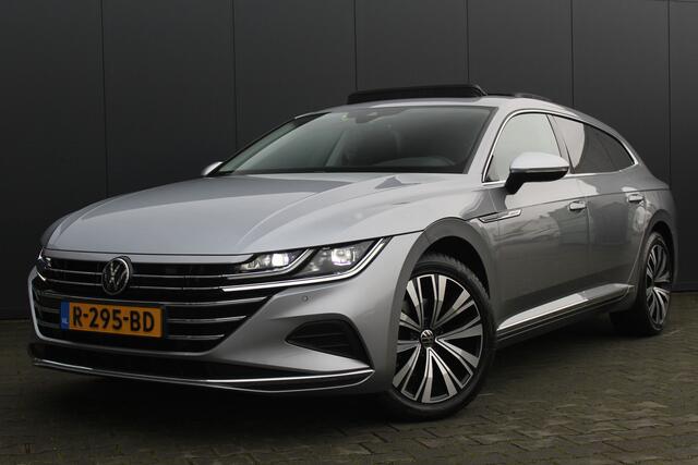 Volkswagen Arteon Shooting Brake 1.4 TSI 218PK eHybrid Elegance Business+ | Incl. 12 maanden garantie | Panoramadak | Adaptive cruise | Clima | Trekhaak wegklapbaar | LED | Stoelverwarming V+A | Camera | Elektr. kofferklep | Alcantara/leer stoelen | Keyless entry | Dealer 