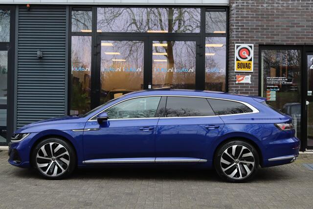 Volkswagen Arteon Shooting Brake 1.4 TSI eHybrid R-Line Pano/IQ.Light/360/Navi Pro/Head-up/Keyless/Elek. lederen R Sportstoelen/DCC/ACC/Virtual Cockpit/Trekhaak wegkl.