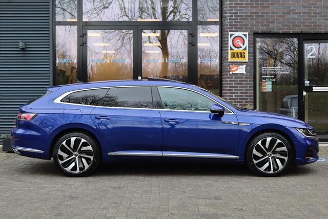 Volkswagen Arteon Shooting Brake 1.4 TSI eHybrid R-Line Pano/IQ.Light/360/Navi Pro/Head-up/Keyless/Elek. lederen R Sportstoelen/DCC/ACC/Virtual Cockpit/Trekhaak wegkl.