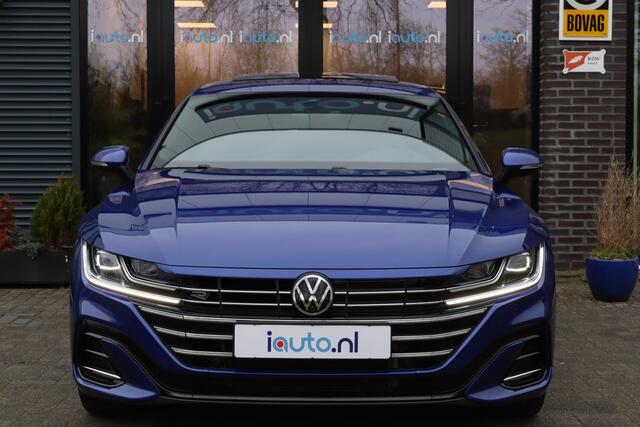 Volkswagen Arteon Shooting Brake 1.4 TSI eHybrid R-Line Pano/IQ.Light/360/Navi Pro/Head-up/Keyless/Elek. lederen R Sportstoelen/DCC/ACC/Virtual Cockpit/Trekhaak wegkl.