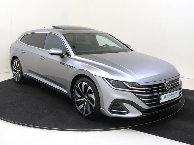 Volkswagen Arteon Shooting Brake 1.4 TSI eHybrid R-Line Business | SoH 90% | Panoramadak | Trekhaak | Head-up display | Adaptieve demping | Stoelverwarming voor en achter | Keyless | Parkeerassistent | Adaptieve cruise control |