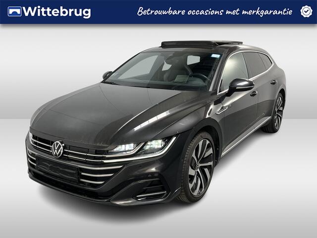 Volkswagen Arteon Shooting Brake 1.4 TSI eHybrid R-Line / AUTOMAAT/ PANODAK/ LEDER/ KEYLESS/ MEMORY SEAT/ TREKHAAK/ STOELVERWARM. V&A/ HEAD-UP DISPLAY/ DIGITAL DASH/ 360 CAMERA/ APP-CONNECT/ NAVI/ DAB