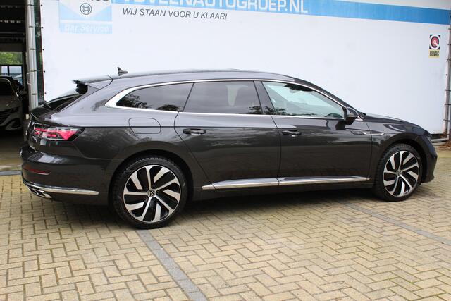 Volkswagen Arteon Shooting Brake 1.4 TSI eHybrid R-Line Business+ | Incl. 12 maanden Garantie | SoH 92% | Dealer onderhouden | Panorama dak | Stoelmassage | Stoelverwarming V+A | Stuurverwarming | Elektrisch verstelbare stoelen met memory | Elektrisch wegklapbare trekhaak 