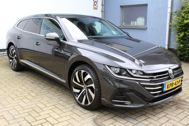 Volkswagen Arteon Shooting Brake 1.4 TSI eHybrid R-Line Business+ | Incl. 12 maanden Garantie | SoH 92% | Dealer onderhouden | Panorama dak | Stoelmassage | Stoelverwarming V+A | Stuurverwarming | Elektrisch verstelbare stoelen met memory | Elektrisch wegklapbare trekhaak 