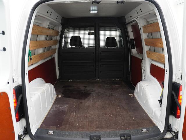Volkswagen CADDY 2.0TDI EURO 6 Airco Schuifdeur-R Betonplex-Vloer Lat om Lat betimmering Multimedia systeem ESP ASR Elek.ramen Buitenspiegels elektrisch verstel- en verwarmbaar L1H1 BMT Trendline Bluetooth Vervolgbotsing preventie Brake Assist System Achterruit+Wissers+v