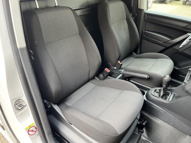 Volkswagen CADDY 2.0 TDI L1H1 Airco Cruise controle Trekhaak 1400kg trekgewicht Schuifdeur Telefoon verbinding Apple carplay kastinrichting Laderkasten 1e eigenaar 2-Persoons Euro 6