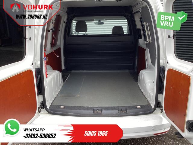 Volkswagen CADDY 2.0 TDI 100 pk Aut. Exclusive Edition BPM VRIJ! NL Auto/ Adapt. Cruise/ Xenon/ Leder/ Alarm III/ LMV/ Carplay/ Navi/ Sidebars/ PDC