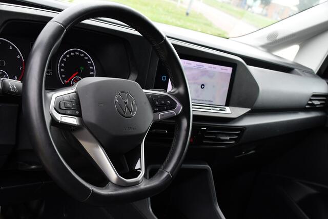 Volkswagen CADDY Cargo 1.5 TSI Black Edition Benzine, Camera, Cruise, Carplay, LED, 115pk, Automaat, Stoelverwarming, NAVI, Trekhaak, Uniek!