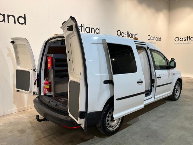 Volkswagen CADDY 2.0 TDI L2H1 BMT 4Motion Maxi 150 PK Automaat Servicebus / Inrichting / 220V. / Euro 6 / Airco / Cruise Control / Camera / Trekhaak / CarPlay / Navigatie / 90.500 KM !!