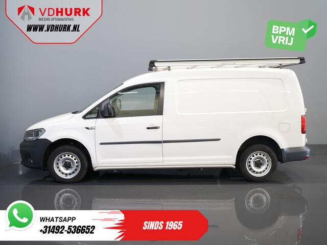 Volkswagen CADDY 2.0 TDI 100 pk DSG Aut. L2 Maxi BPM VRIJ! Imperiaal/ Sidebars/ Verw.voorruit/ Carplay/ Cruise/ Airco