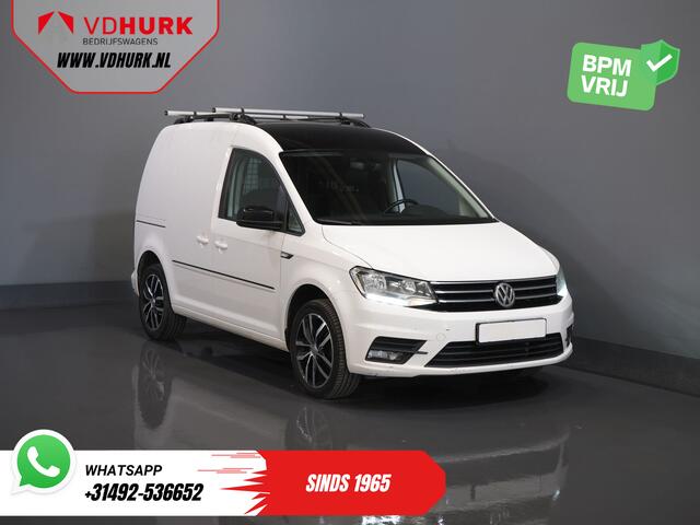 Volkswagen CADDY 2.0 TDI 100 pk DSG Aut. BPM VRIJ! Edition 35 Carplay/ Stoelverw./ Standkachel/ Cruise/ Airco/ PDC/ LMV/ Dakdragers/ Trekhaak/ Inrichting