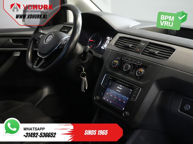 Volkswagen CADDY 2.0 TDI 100 pk DSG Aut. BPM VRIJ! Edition 35 Carplay/ Stoelverw./ Standkachel/ Cruise/ Airco/ PDC/ LMV/ Dakdragers/ Trekhaak/ Inrichting