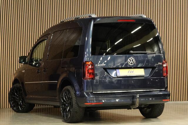 Volkswagen CADDY 2.0 TDI 150 PK DSG Highline | Marge | BTW / BPM Vrij | ACC | Bi-Xenon | Navigatie | Standkachel | 360 PDC | Camera | L+R Schuifdeur | Trekhaak | Lederen bekleding | Nieuwe APK