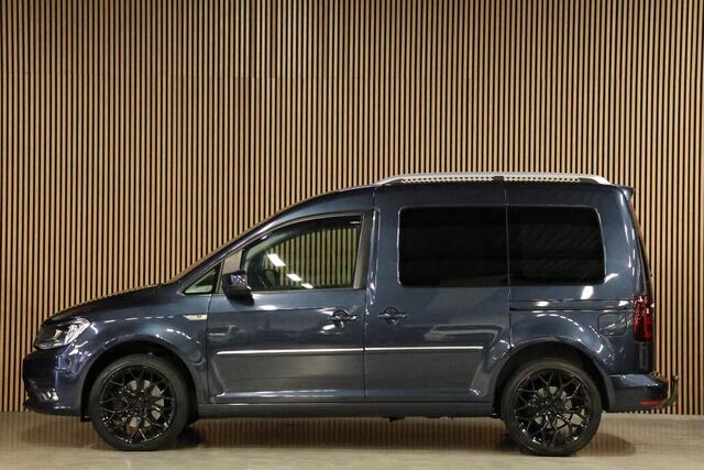 Volkswagen CADDY 2.0 TDI 150 PK DSG Highline | Marge | BTW / BPM Vrij | ACC | Bi-Xenon | Navigatie | Standkachel | 360 PDC | Camera | L+R Schuifdeur | Trekhaak | Lederen bekleding | Nieuwe APK