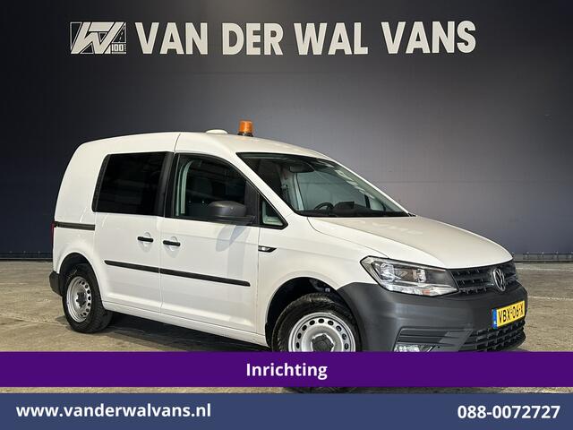 Volkswagen CADDY 2.0 TDI L1H1 inrichting Euro6 Airco | Camera | Cruisecontrol | Trekhaak Verwarmde Voorruit, Zijdeur, Parkeersensoren