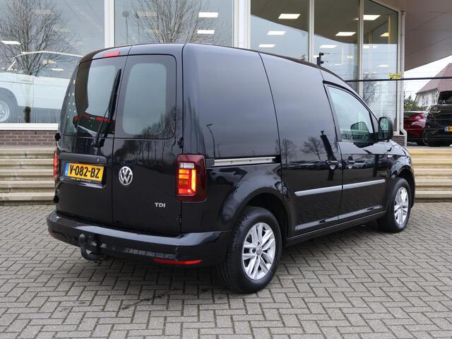 Volkswagen CADDY 2.0 TDI 105 PK DSG AUT. HIGHLINE *MARGE!* + LED | ADAPTIVE CRUISE | 2 SCHUIFDEUREN | TREKHAAK | DAB | STOELVERW.