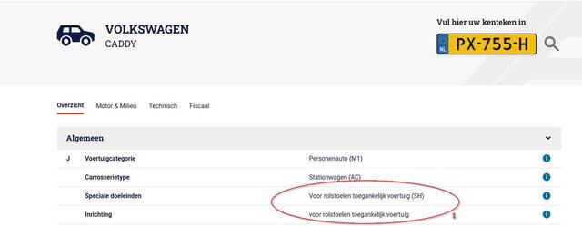 Volkswagen CADDY 1.0 TSI Comfortline 102PK CLIMA PDC BENZINE CRUISE INVALIDE GEHANDICAPT ROLSTOEL 2XSCHUIFDEUR ORIG.NL 23DKM