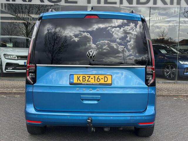 Volkswagen CADDY 1.5 TSI DSG Style 5p | LED | Leder Alcantara | Trekhaak 1500kg | Adaptive CC | Parking Pack |