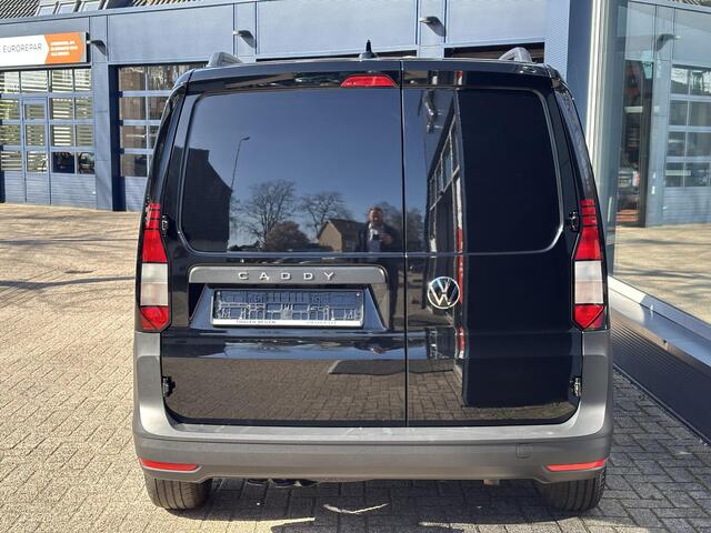 Volkswagen CADDY Cargo 2.0 TDI Trend | Slechts 27.000 KM | Zakelijk BPM Vrij | 2x Zijschuifdeur | Multimediascherm | Airco | 2-Zits | Boordcomputer | Kunststof Laadruimte Betimmering | Dakrails | Elektrisch Pakket |