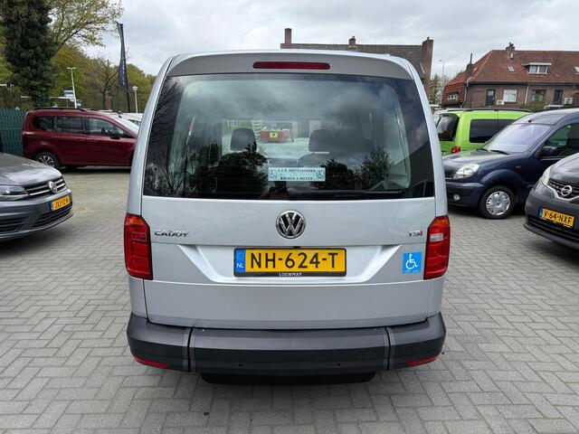 Volkswagen CADDY 1.4 TSI 125pk - Rolstoelauto L1 - Automaat - Bodemverlaging + Lier - Alle opties - NAP - Rolstoelvervoer