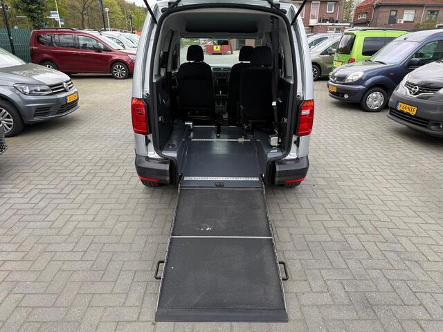 Volkswagen CADDY 1.4 TSI 125pk - Rolstoelauto L1 - Automaat - Bodemverlaging + Lier - Alle opties - NAP - Rolstoelvervoer