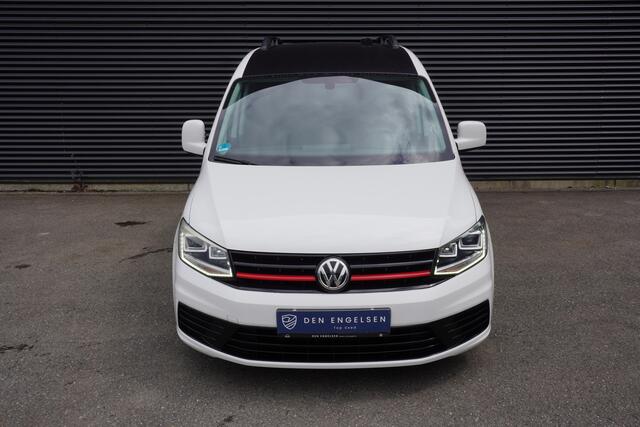 Volkswagen CADDY MARGE 102pk Euro6 Automaat Navigatie Parkeersensoren Trekhaak 17" Velgen LED + Xenon Airco