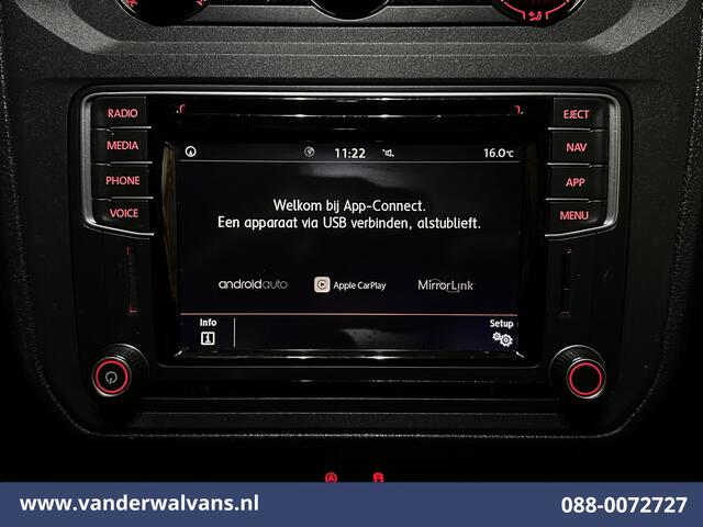 Volkswagen CADDY 2.0 TDI 102pk L1H1 Euro6 Airco | Navigatie | Imperiaal | LED | Apple Carplay | 1500kg Trekhaak Android Auto, Cruisecontrol, Parkeersensoren