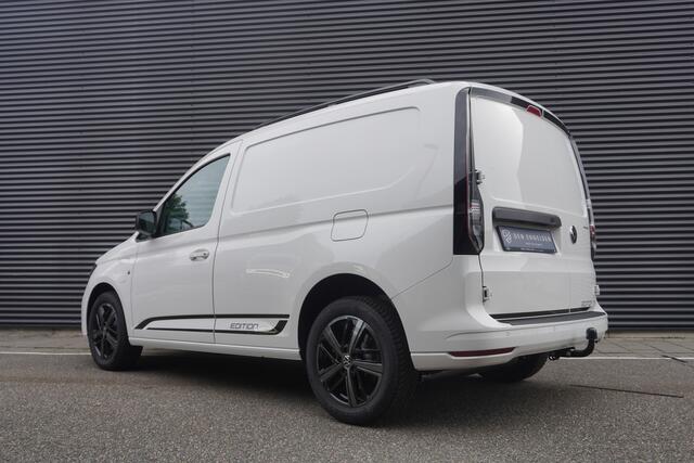 Volkswagen CADDY Cargo 1.5 TSI Hybride DSG Limited Edition, Climatronic, Achterdeuren zonder deuren, App connect draadloos, Alarm, LED koplampen, Trekhaak met vaste kogel