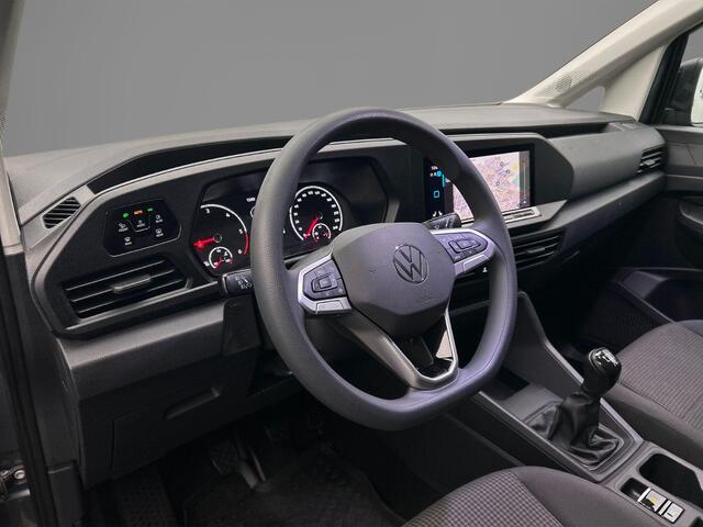 Volkswagen CADDY Cargo 2.0 TDI 102pk | LED Koplampen-achterlichten | 2x Schuifdeur | Achterklep | Cruise Control | Navigatie | Climatronic | Stoelverwarming | Parkeerhulp V+A | BPM-vrij |