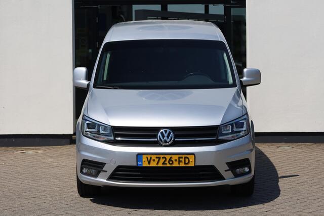 Volkswagen CADDY 2.0 TDI L1H1 BMT Highline Executive, 102PK / 75kW DSG, navigatie, cruise control, lederen bekleding, xenon + LED, 2-zone climatronic, stoelverwarming, scheidingswand + ruit, 17" LMV, parkeersensoren achter, trekhaak, privacy glas, DAB+ en achteruitrijcame