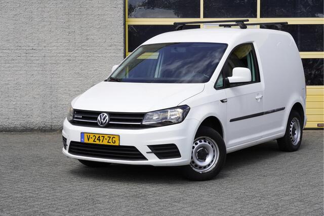 Volkswagen CADDY 1.4 TGI L1H1 EcoFuel BJ2019 Bumpers/Buitenspiegels in kleur | Trekhaak | Airco | Cruise control | Getint glas | Tussenschot+Raam | Achterdeuren+Raam | Zijdeur
