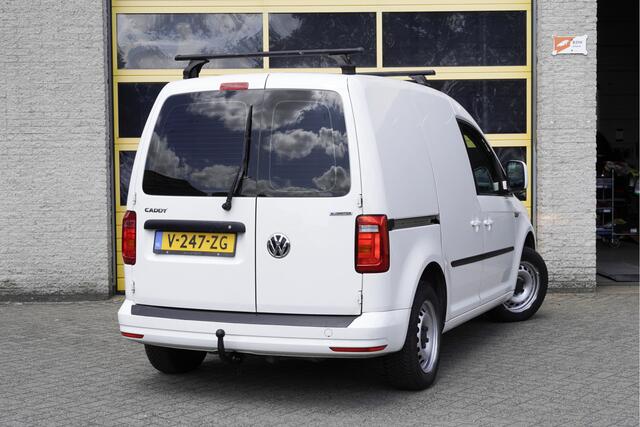 Volkswagen CADDY 1.4 TGI L1H1 EcoFuel BJ2019 Bumpers/Buitenspiegels in kleur | Trekhaak | Airco | Cruise control | Getint glas | Tussenschot+Raam | Achterdeuren+Raam | Zijdeur