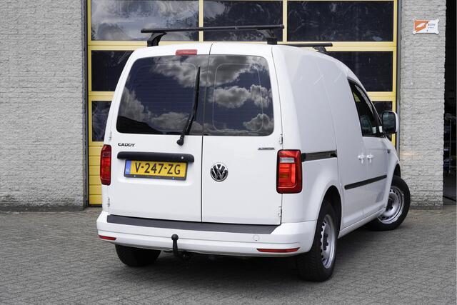 Volkswagen CADDY 1.4 TGI L1H1 EcoFuel BJ2019 Bumpers/Buitenspiegels in kleur | Trekhaak | Airco | Cruise control | Getint glas | Tussenschot+Raam | Achterdeuren+Raam | Zijdeur