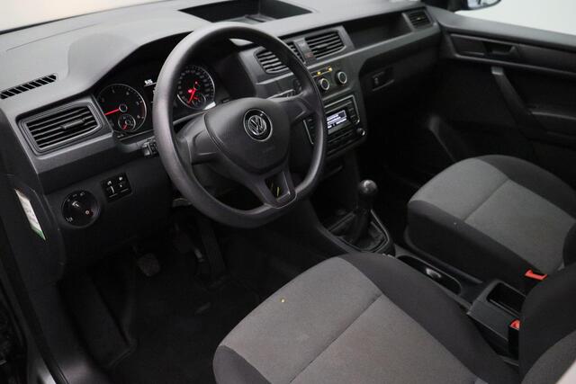 Volkswagen CADDY 2.0 TDI L1H1 BMT Economy Business 2019 | Airco | Cruise Control | Trekhaak | Imperiaal | Elektrische Ramen | Lat om Lat | Betonplex | 2 Sleutels | Nationale Autopas
