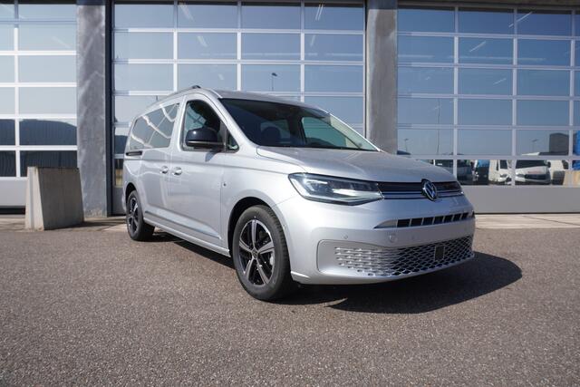 Volkswagen CADDY MAXI 1.5 TSI Hybride Style 1.5 TSI Hybride DSG, Climatronic, Achterdeuren met ruit, Trekhaak, App connect draadloos, Navigatie, Alarm, LED koplampen