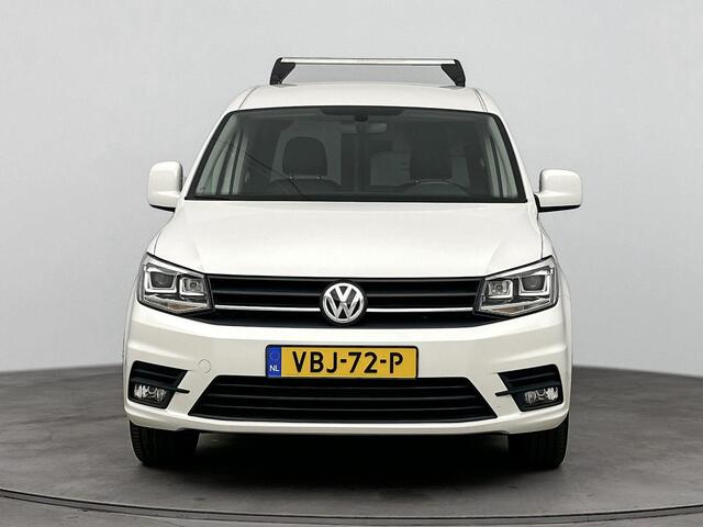 Volkswagen CADDY MAXI 2.0 TDI L2H1 BMT Exclusive Edition DSG | Navigatie | Airco | Cruise Control Adaptief | Bi-Xenon Koplampen | Apple Carplay/Android Auto | 17" Lichtmetalen Velgen | Lederen Bekleding | Trekhaak | Parkeersensoren | Schuifdeur Links en Rechts |