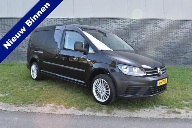 Volkswagen CADDY MAXI 2.0 TDI L2H1 BMT Trendline Zwart lengte 2 N.A.P euro 6 met adblue