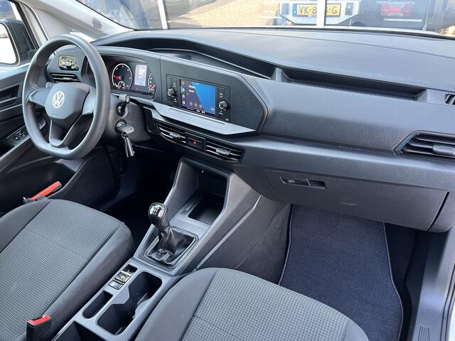 Volkswagen CADDY MAXI Cargo 2.0 TDI L2 Airco Trekhaak 1500kg trekgewicht Telefoonvoorbereiding Schuifdeur Houten laadvloer Euro 6 BPM VRIJ VOOR ONDERNEMERS !!!