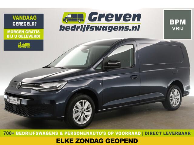 Volkswagen CADDY MAXI Cargo 2.0 TDI Style L2H1 | NIEUW | BPM Vrij | 123PK DSG LED Airco Cruise Carplay Camera Virtual Navi PDC 16"LMV