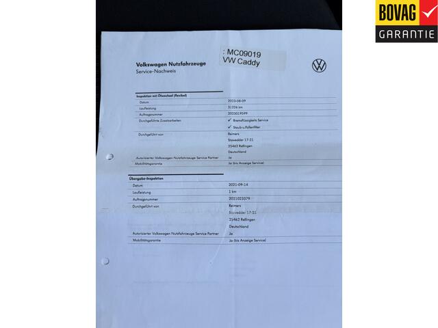 Volkswagen CADDY MAXI 1.5 TSI 7p 84kw LIFE ( Cruise control, Airco, Trekhaak, 16 inch lichtmetalen velgen) RIJKLAARPRIJS!