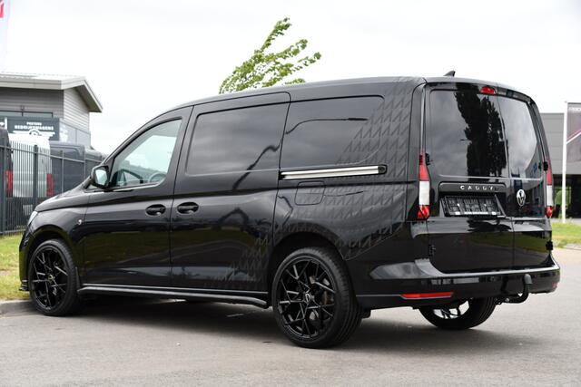 Volkswagen CADDY MAXI Cargo 2.0 TDI Black Edition Cruise, Camera, Carplay, Stoelverwarming, 122PK, LED, Sensoren, Trekhaak, Standkachel, Uniek!