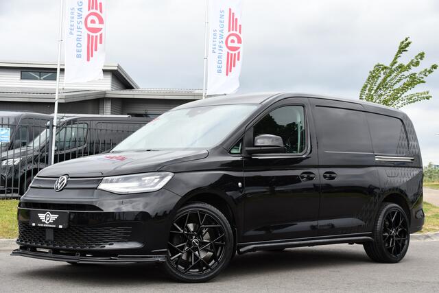 Volkswagen CADDY MAXI Cargo 2.0 TDI Black Edition Cruise, Camera, Carplay, Stoelverwarming, 122PK, LED, Sensoren, Trekhaak, Standkachel, Uniek!