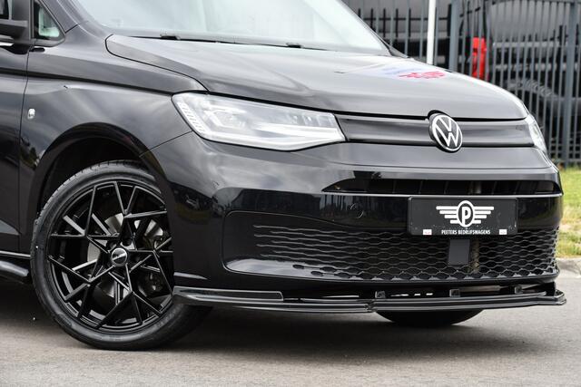 Volkswagen CADDY MAXI Cargo 2.0 TDI Black Edition Cruise, Camera, Carplay, Stoelverwarming, 122PK, LED, Sensoren, Trekhaak, Standkachel, Uniek!